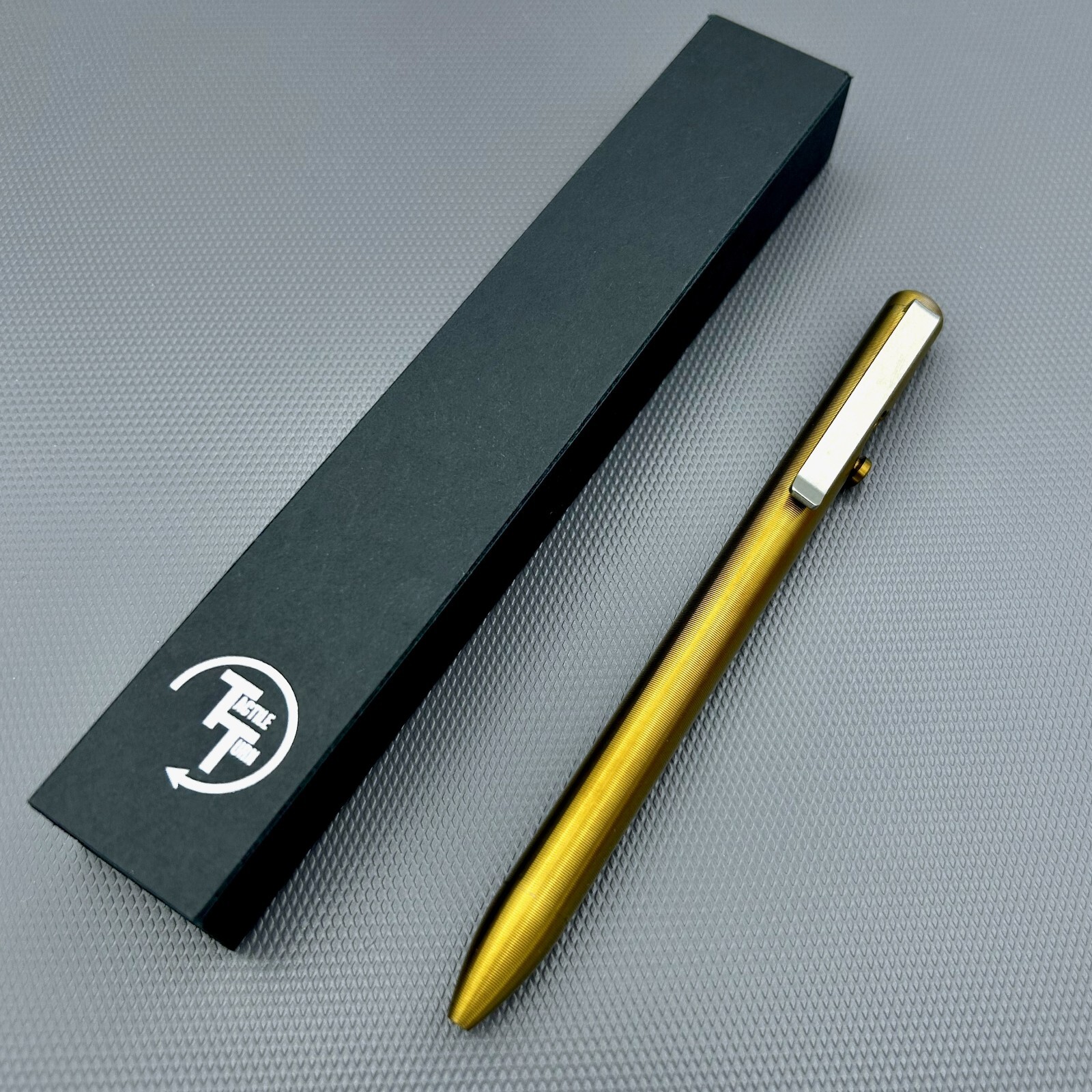 Tactile Turn – Titanium Bolt Action Standard Size Pen Bronze Ano Color [5.6″]
