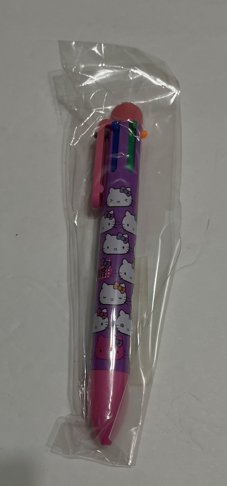 Sanrio Hello Kitty Lavender 6C Ballpoint Pen: LVTN KT ,New