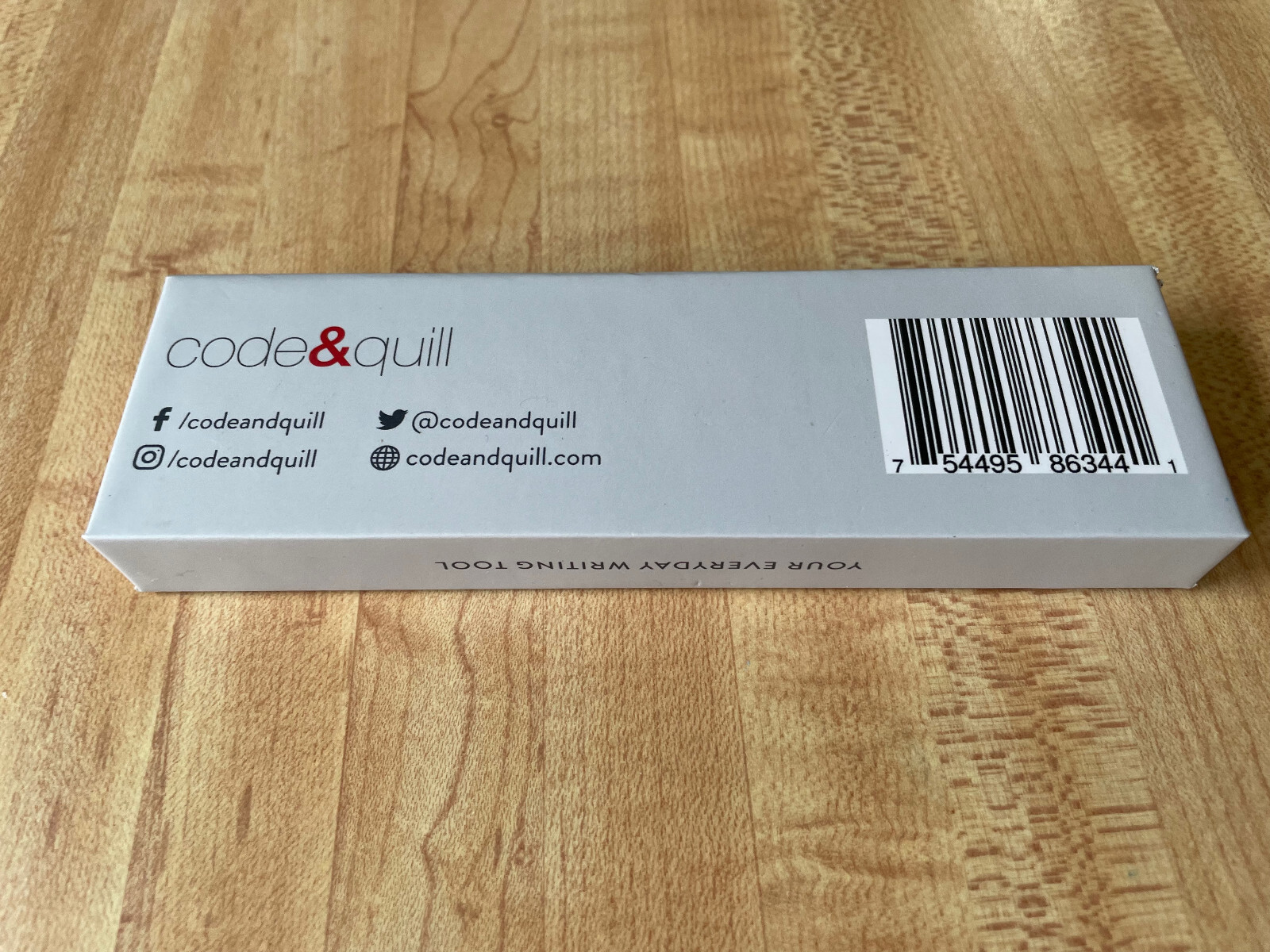 Code & Quill «The Ballpoint» pen, black, good used condition