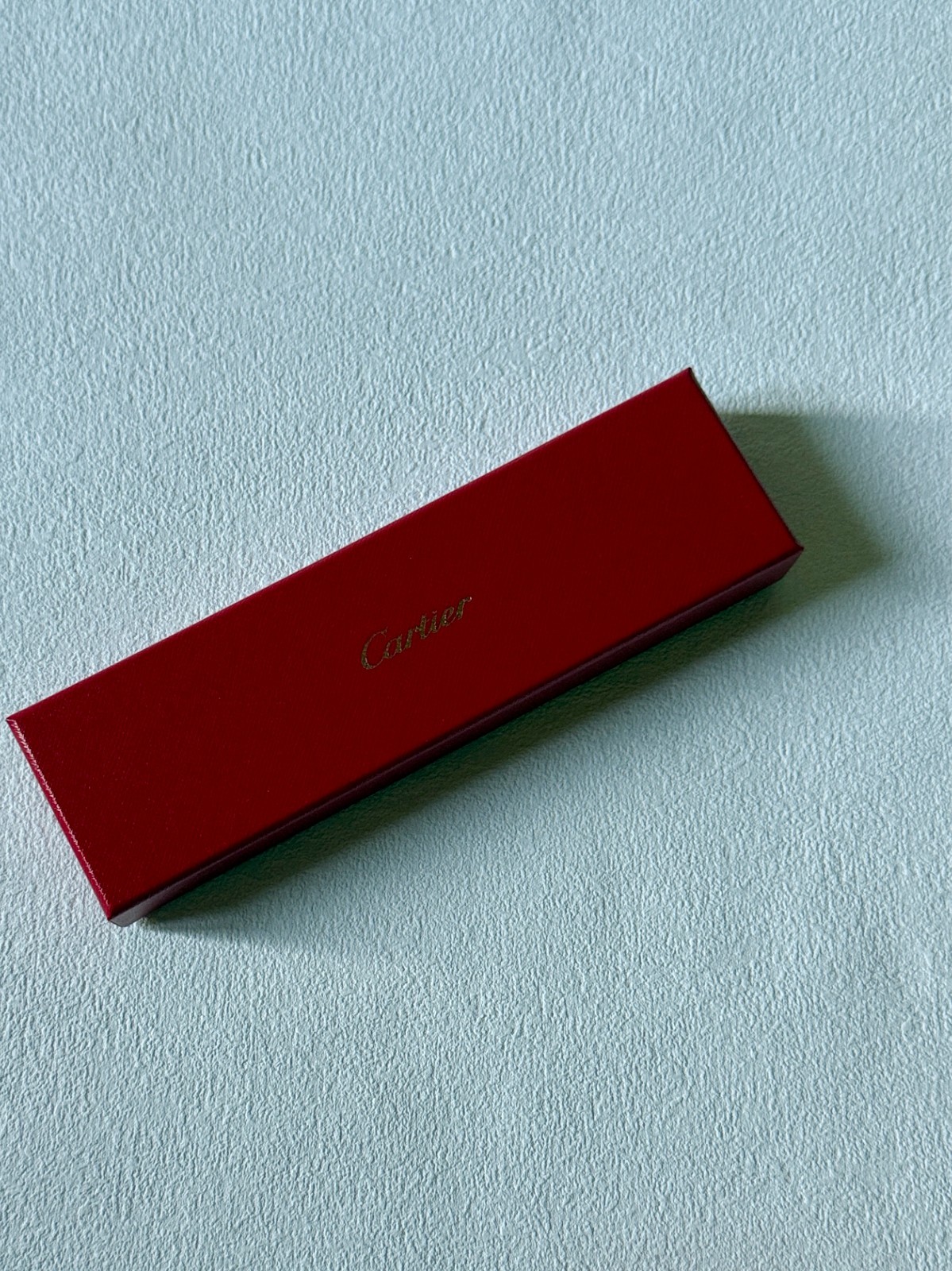 Cartier Santos Yellow Gold-Finish Rollerball Pen – New in Box | Luxury Ad Gift