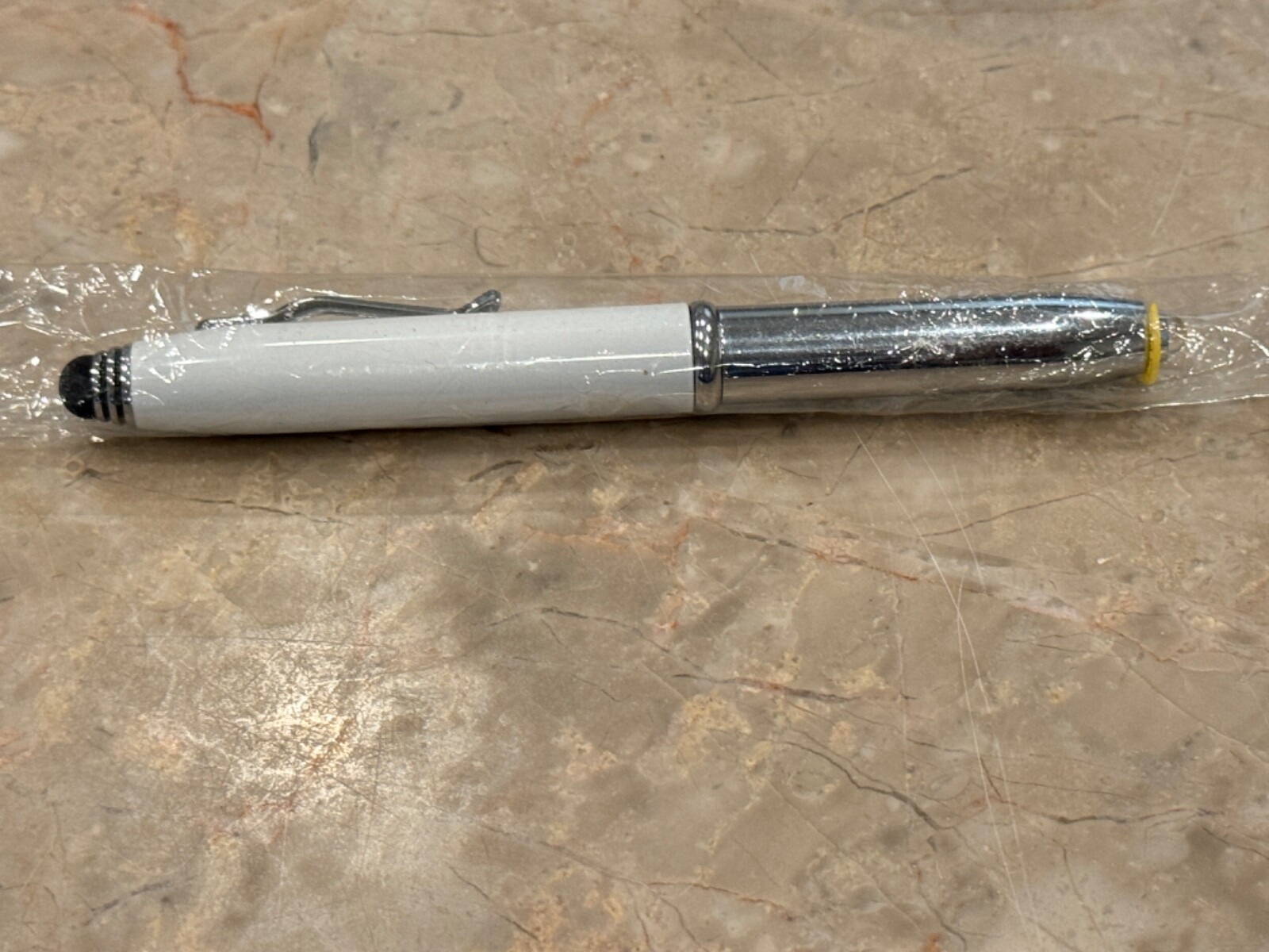 Adler Lighted Tip & Stylist Pen and unknown Pen w/Lighted Tip Both w/Advertising