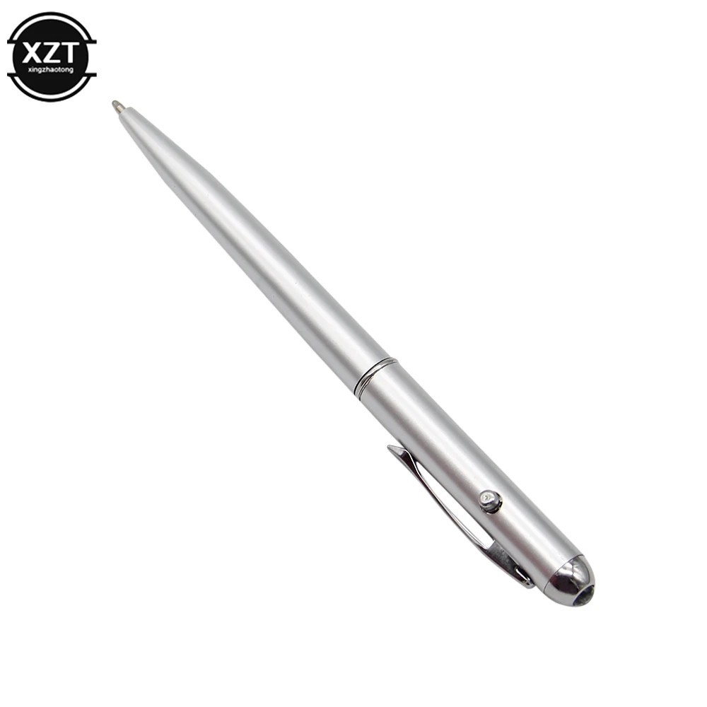 1PC Invisible Ink Pen Novelty Plastic Material Ballpoint Pens With Uv Light Magi