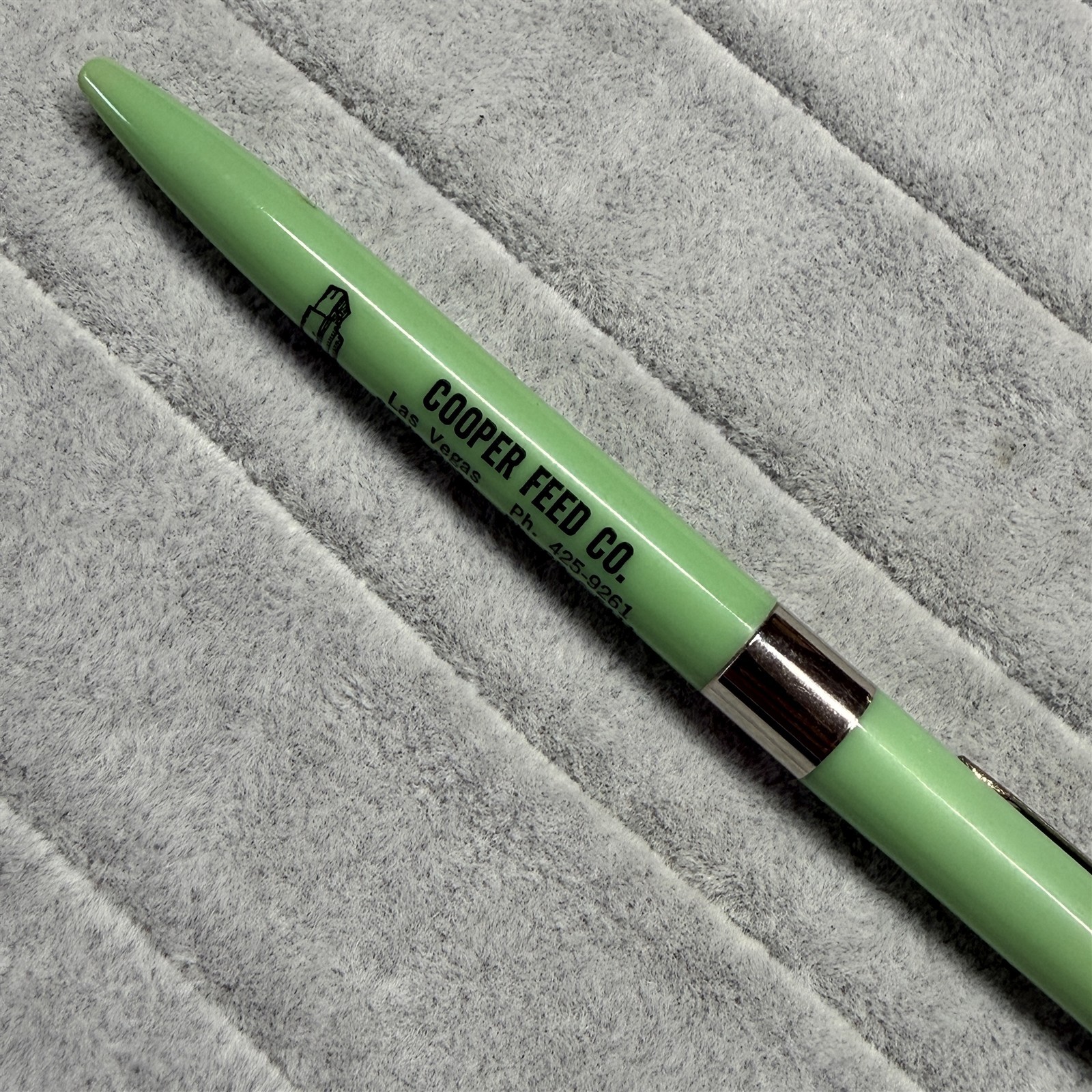 Cooper Feed Co Las Vegas Santa Rosa New Mexico Vintage Ballpoint Pen #20366