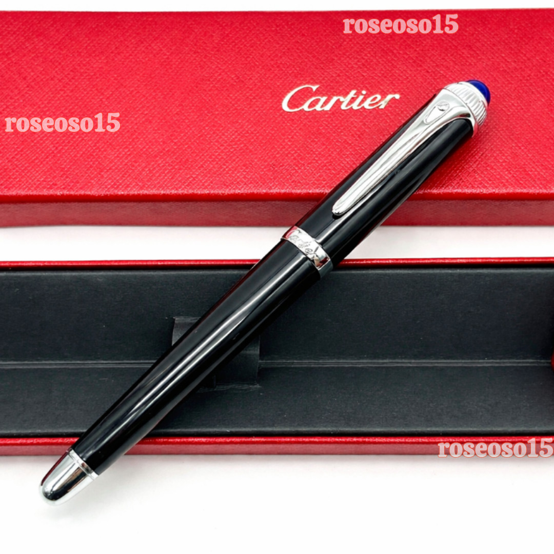 Cartier Palladium-Finish Rollerball Pen – New in Box Vip Luxury Advertising Gift