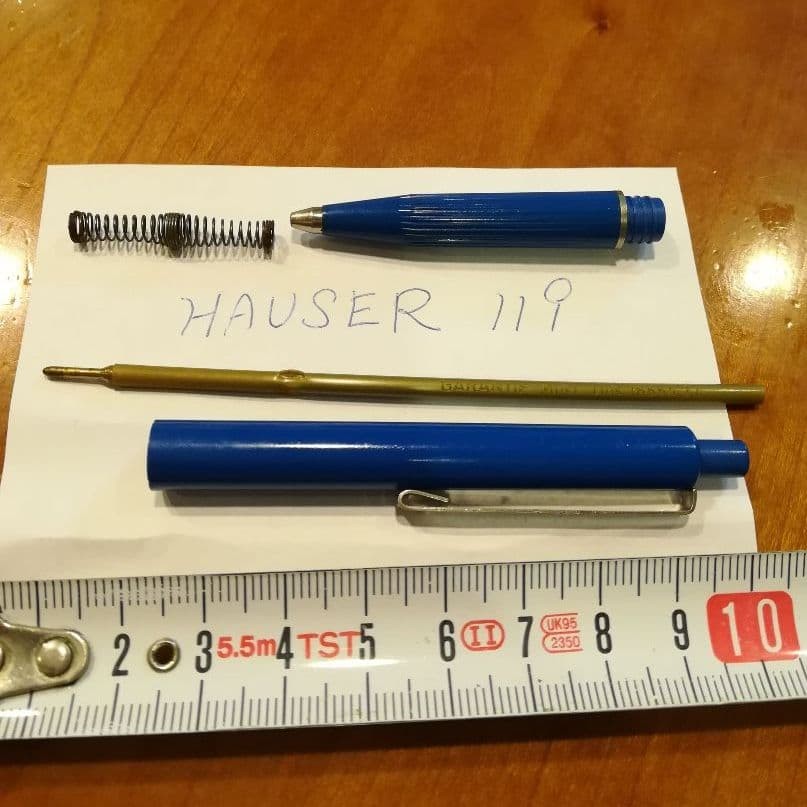 ✨HAUSER 119 Blue ballpoint pen
