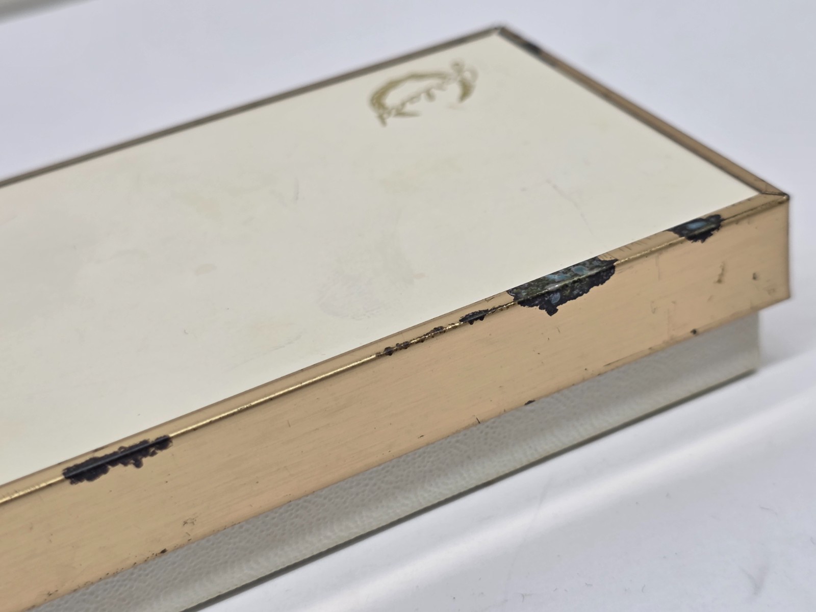 VTG Garland Heirloom Ball Point Pens Burgundy #66 Bubble Top Inter-Chem + Box