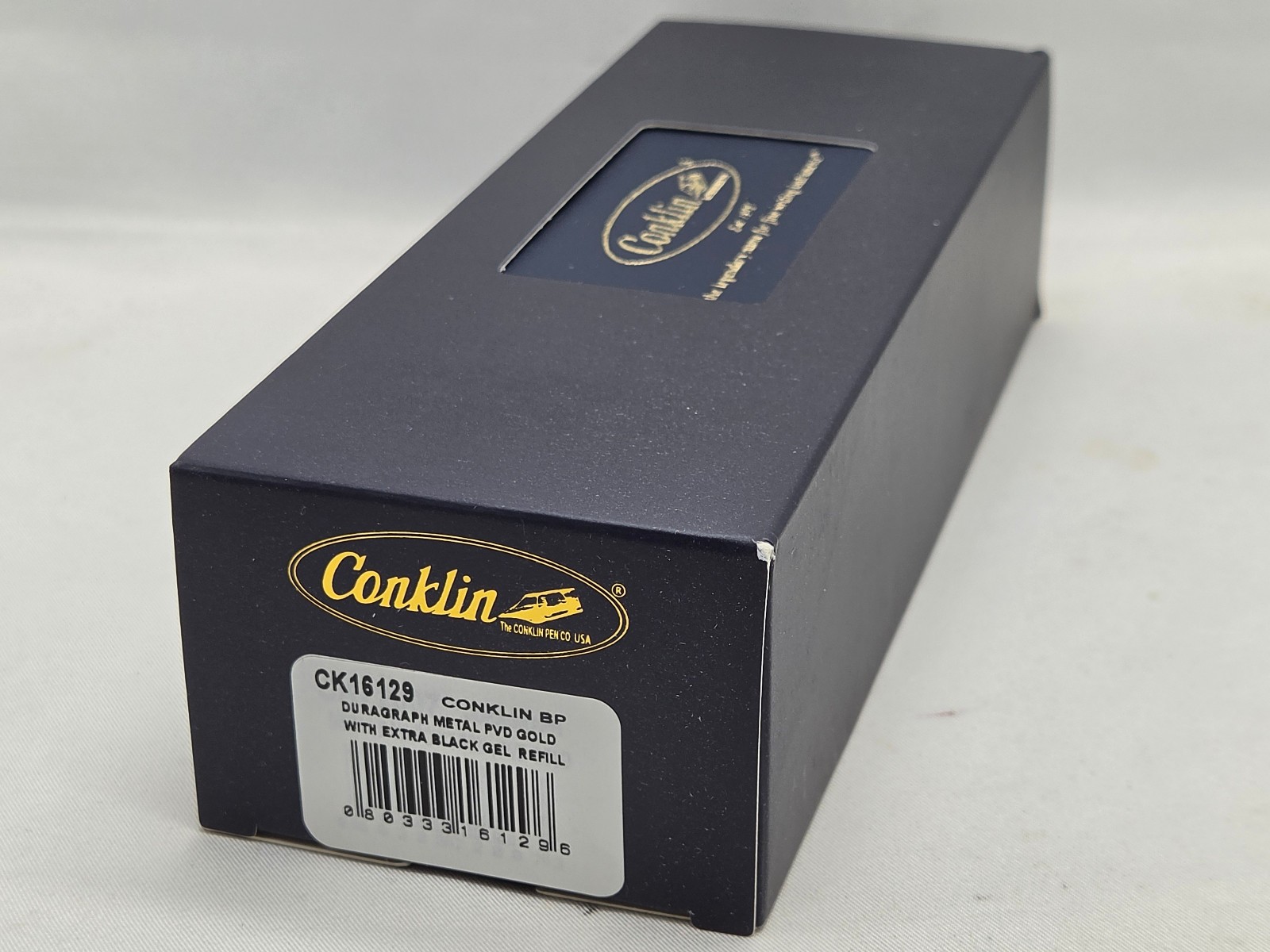 Conklin Duragraph Metal Ballpoint Pen – PVD Gold Finish
