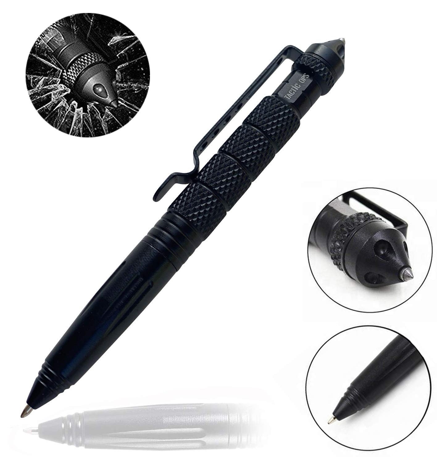 Tactical Pen 1 Pc Aluminum Alloy w/ Glass Breaker