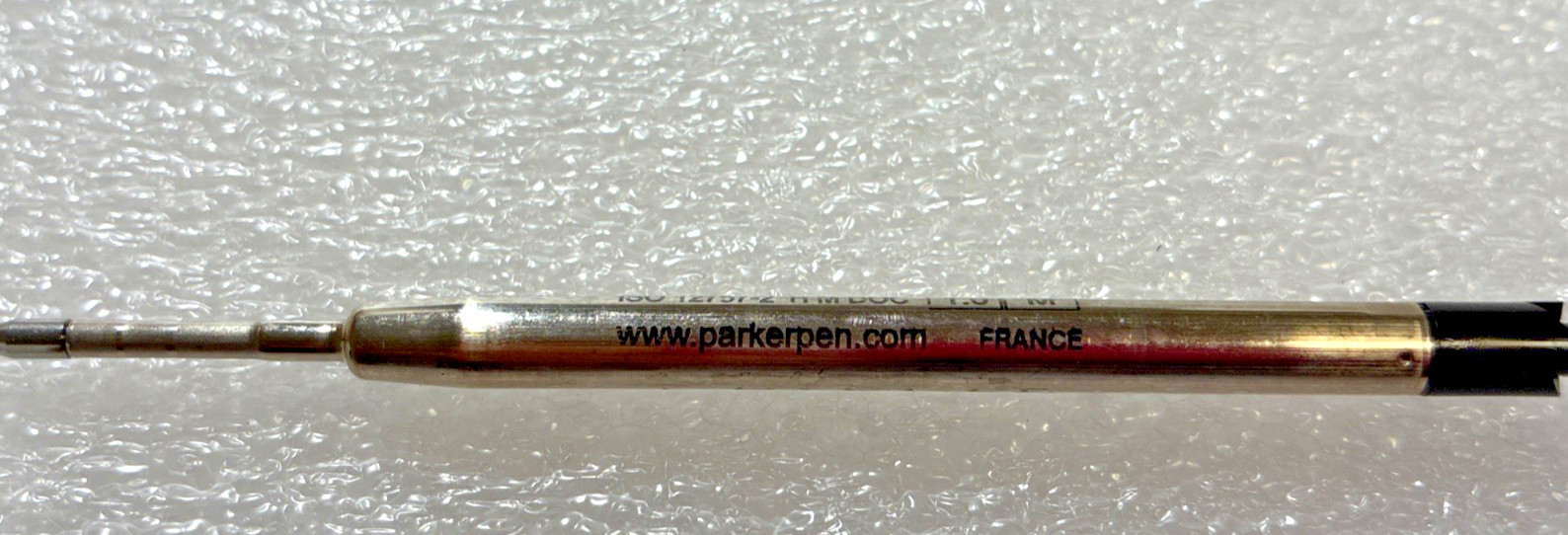 Eppendorf Reference Pipette Ballpoint Pen, black end cap + ink, German, novelty