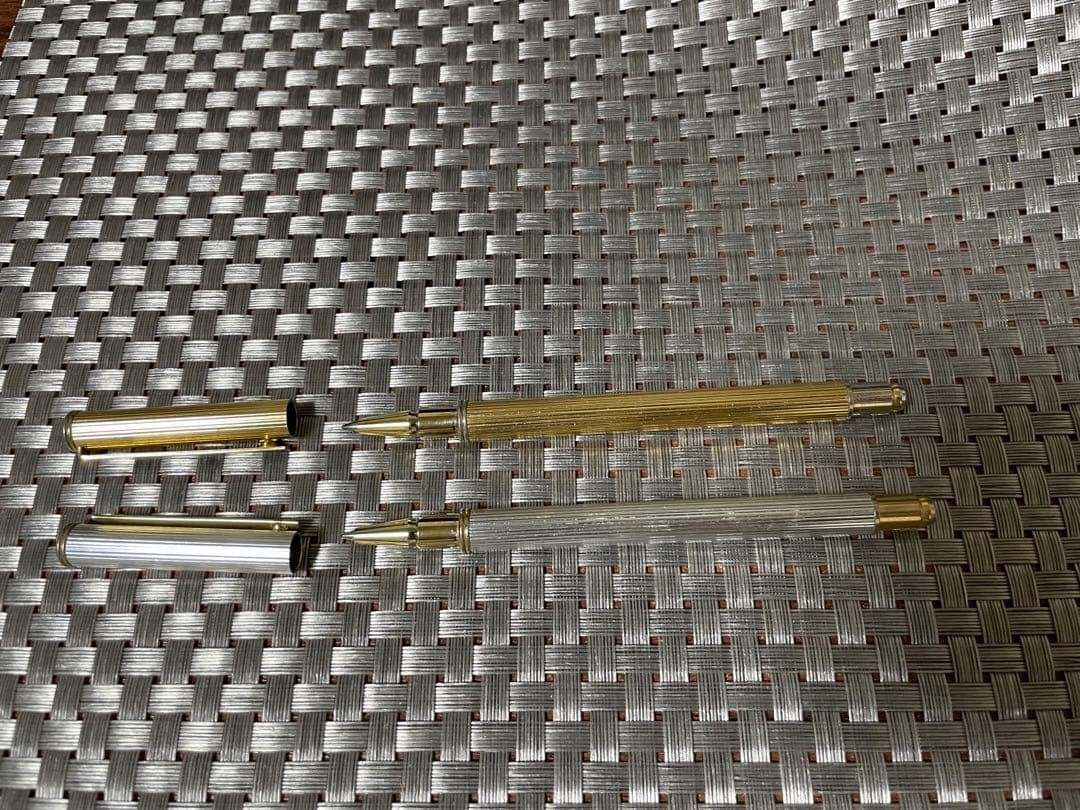 Mercedes Benz ◆ Luxury ballpoint pen gold silver Mercedes Benz