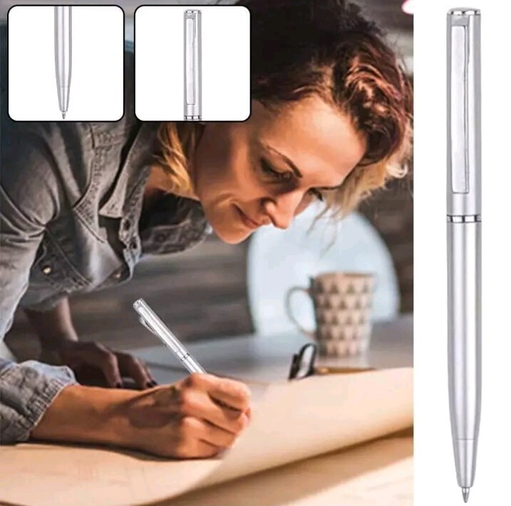 Students Ballpoint Pen Short Spin Office School Teenager ball Roller Ink Black
