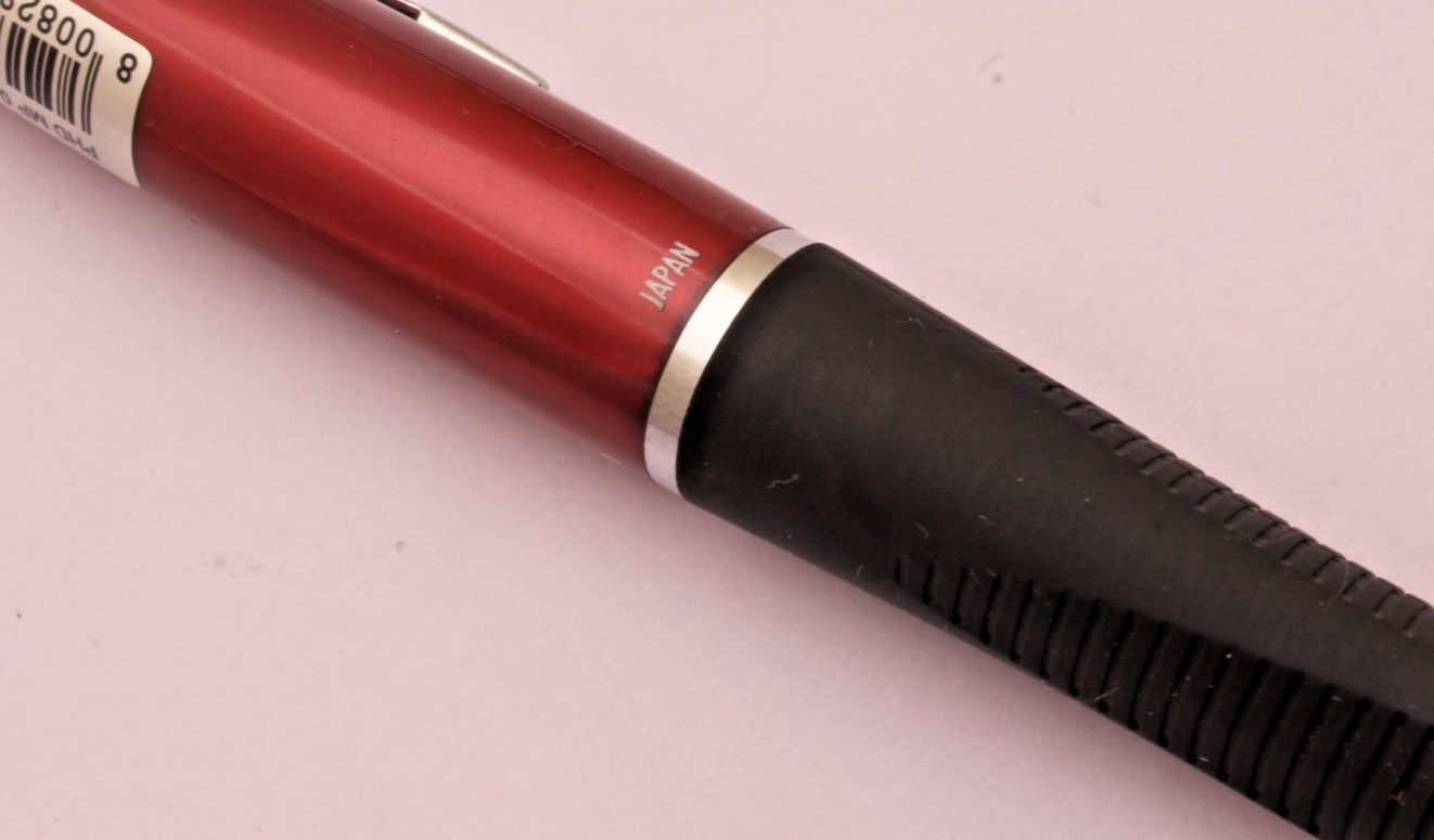 5 X Cherry Red Papermate PHD Mechanical Pencils Rubber Grip Rare NEW OLD STOCK