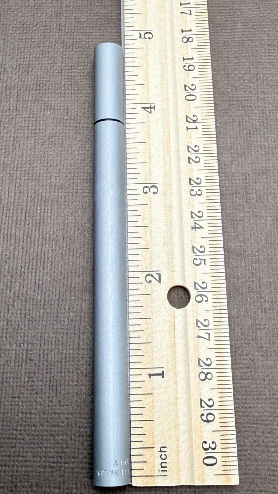 Parafernalia AL115 Ballpoint Pen Compact Size – Titanium – New Old Stock