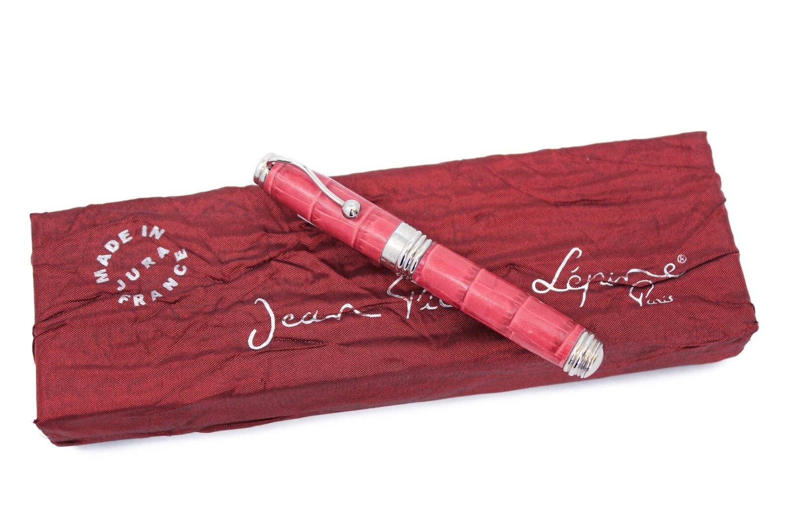 Jean Pierre Lepine Indigo Hot Pink Hide Mini Rollerball Pen – FLOOR MODEL