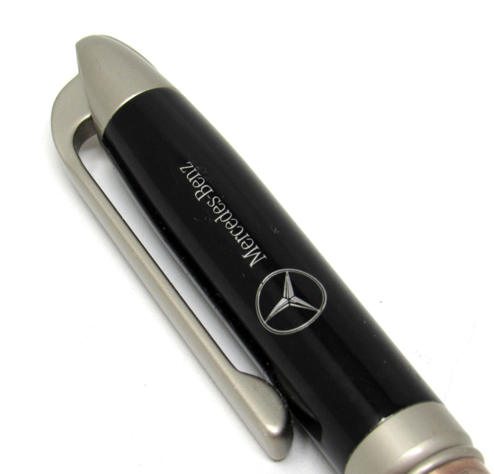 Vintage Mercedes Benz Collectible Ball Point Pen Twist Open Embossed Car Design