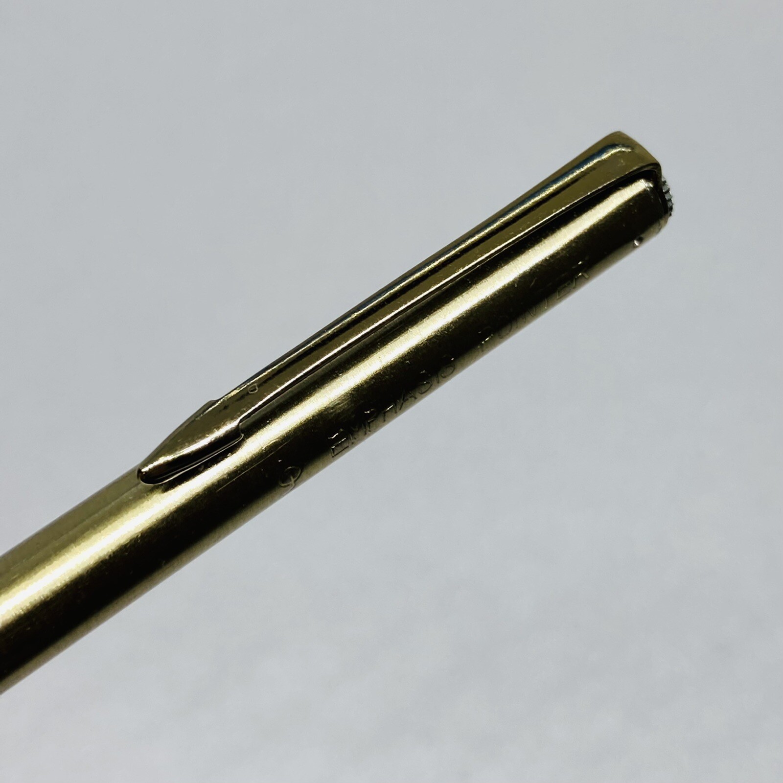 Vintage Emphasis Pocket Pointer Telescopic Metal Pen Arrow Clip “MPSI” Logo 22