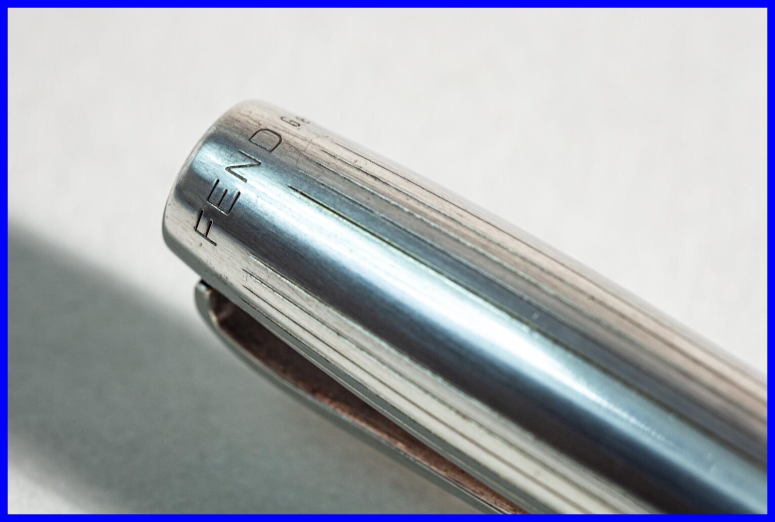 1960’s Fend Silver-Plated Ballpoint Pen / 4 Color Multi Color