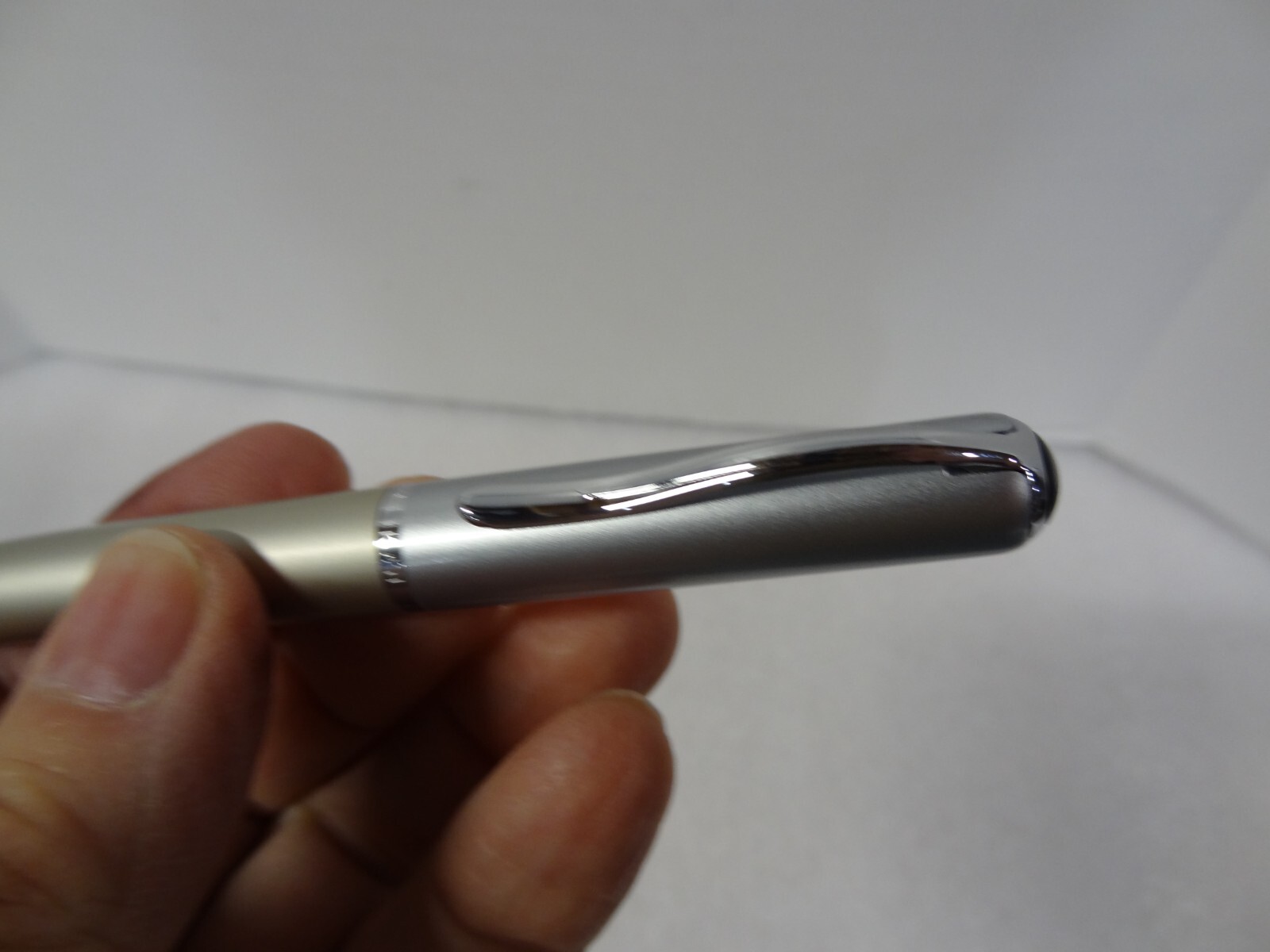 Pelikan Epoch Titan K360 Matt Silver Grey Bronze Chrome Trim Ballpoint Pen #341