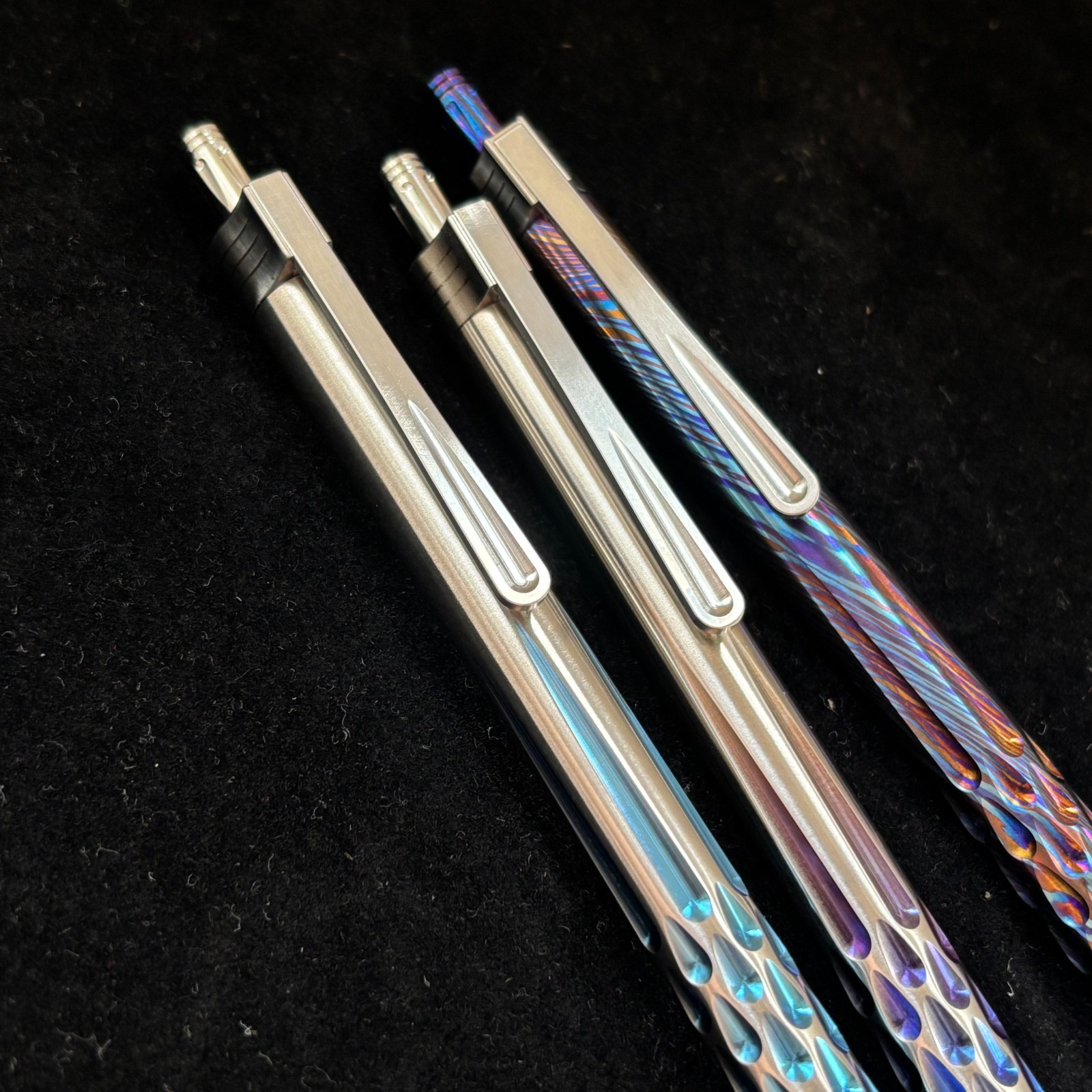 Titanium Ballpoint Pen EDC Pocket Pen Office Business Writing Signature Gift