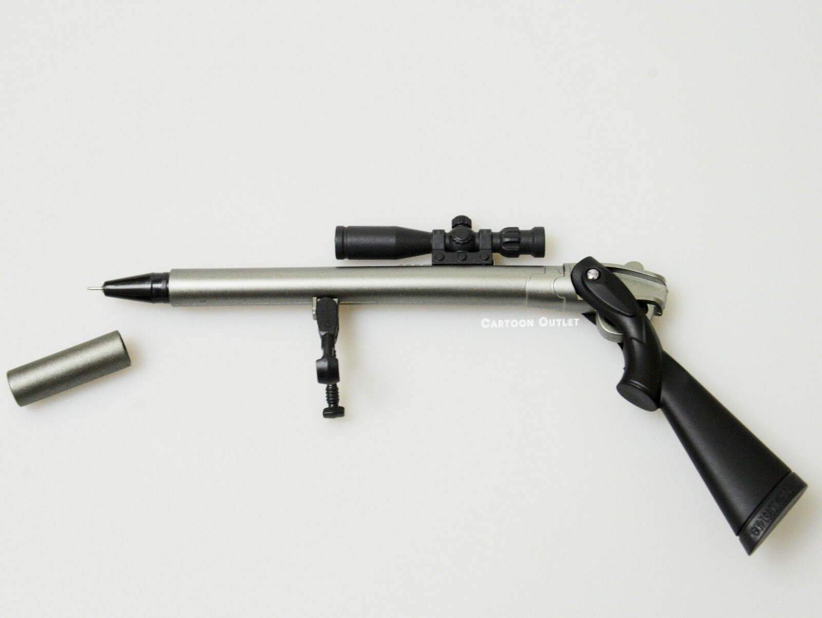 Novelty Gun Pen Collectable Rifle Shaped Ink Pen Man Cave Office Birthday Gift