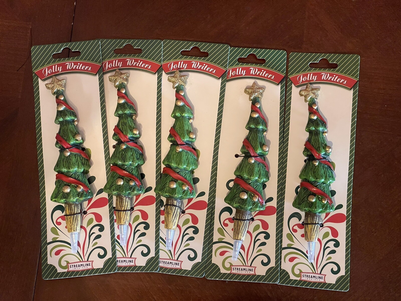 5 festive Christmas pens Perfect Gift Collection Kids And Adult
