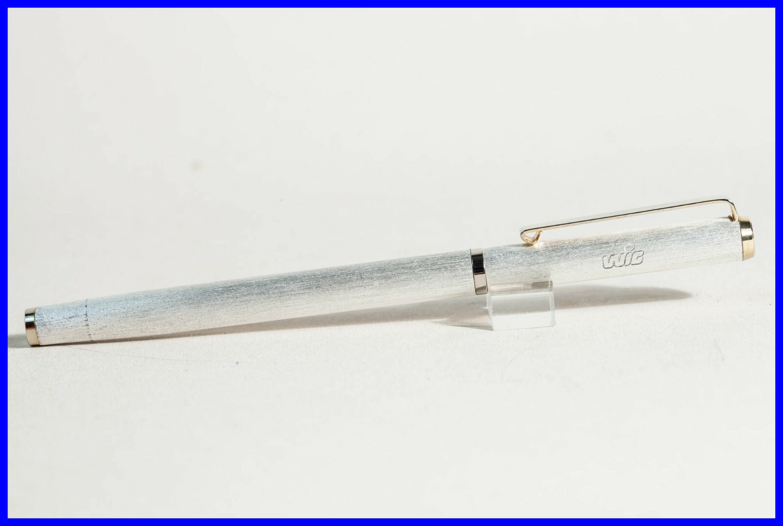 Fend ? Steel Roller Ball To 1980 Advert. Tig Silver Brushed M Gold Elegant