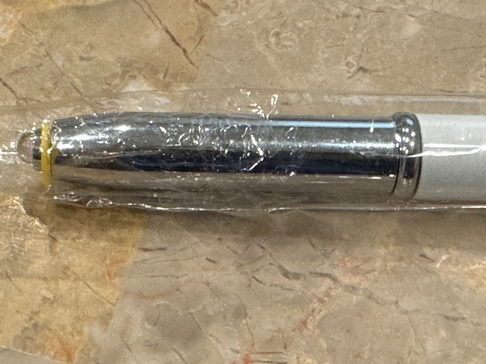 Adler Lighted Tip & Stylist Pen and unknown Pen w/Lighted Tip Both w/Advertising