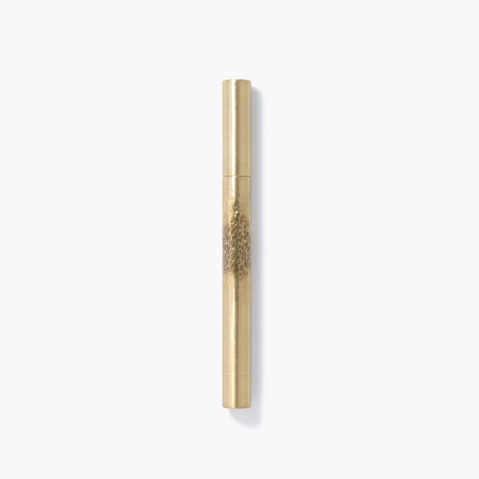 Kakimori Tz-1 B12 Brass Cap Ballpoint Pen 0.7mm Black Ink Japan