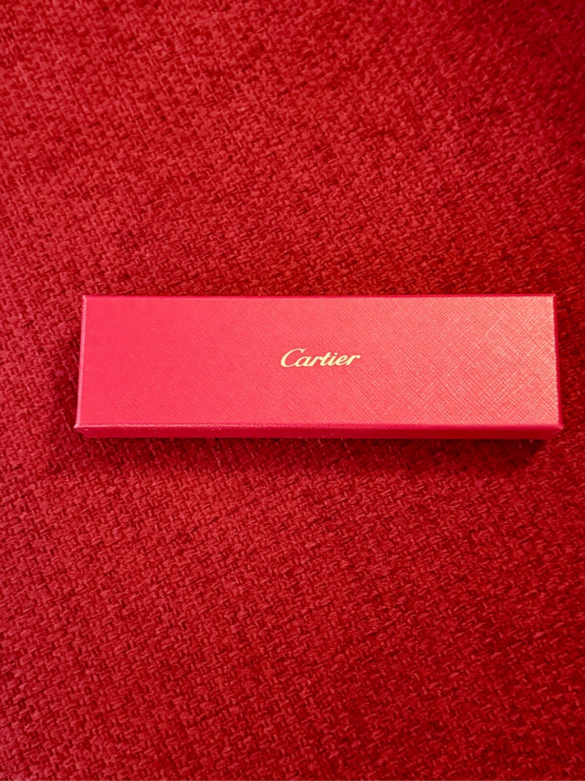 Cartier VIP Ad Gift Yellow Gold Finish Rollerball Pen – New in Box | Refillable