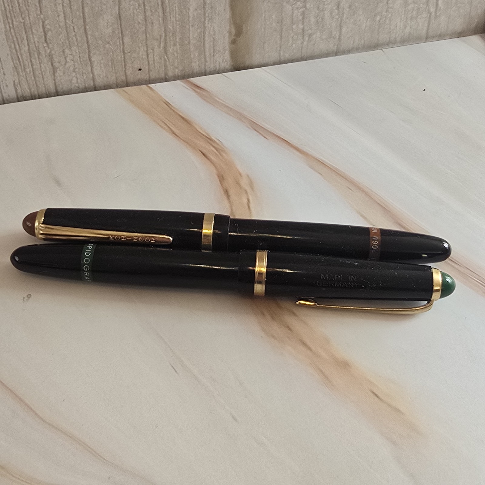 2 Vtg Rapidograpgh Made In Germany