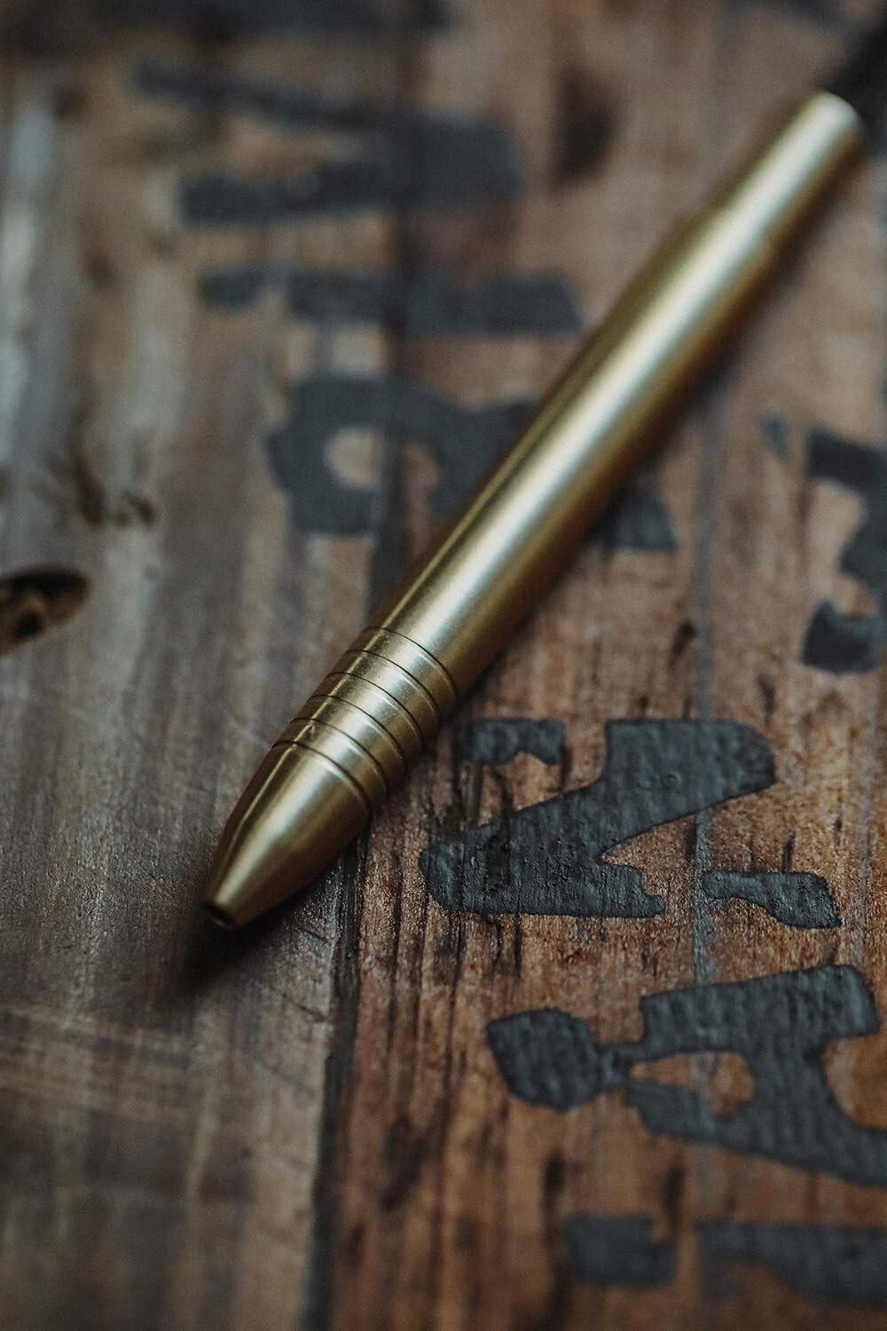 Luxury Solid Brass Mini Pen with D1 Refill Capability – Perfect Carry Size