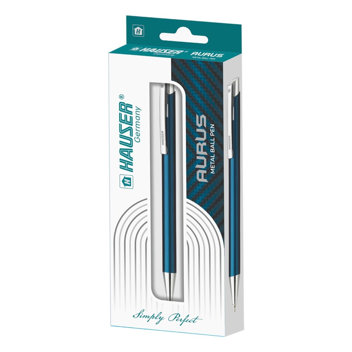hauser Cyclone Ball Pen Retractable Mechanism with Comfortable Grip With FS