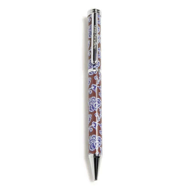 Vera Bradley COTSWOLDS Ball Point Metal barrel Twist Pen (New in Box)