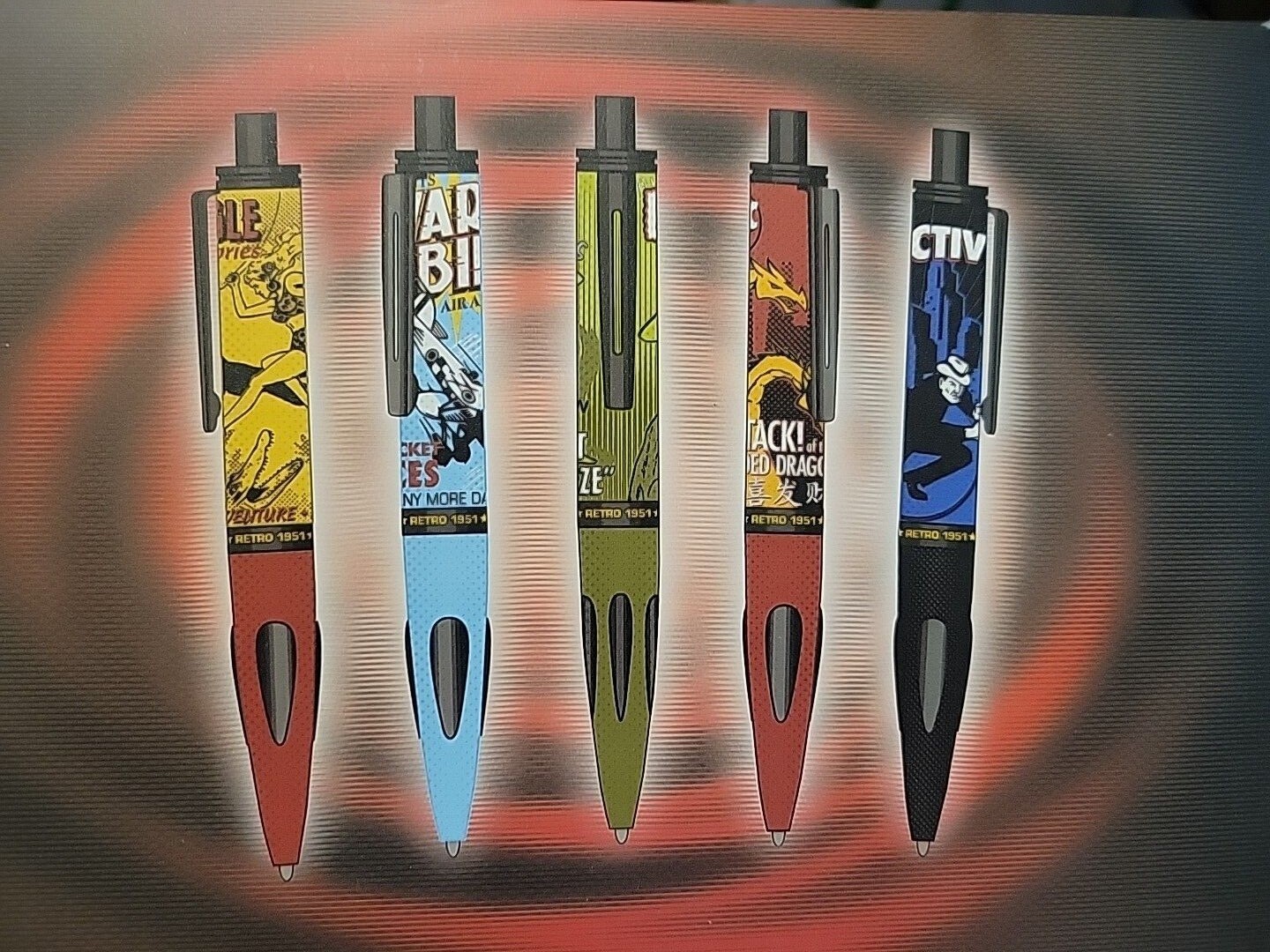 Retro 51 Pulp Pens in Original Box. Five options
