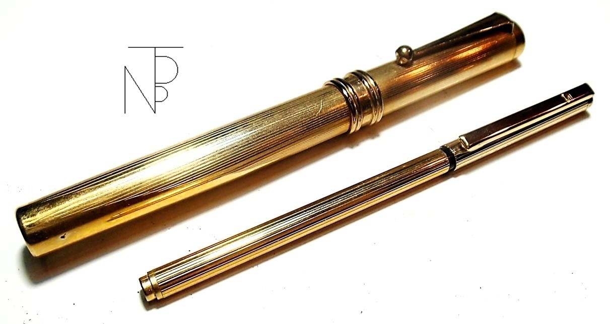 MORRIS-RONSON (Gold-Gold Plated Pens) 18-22 KT