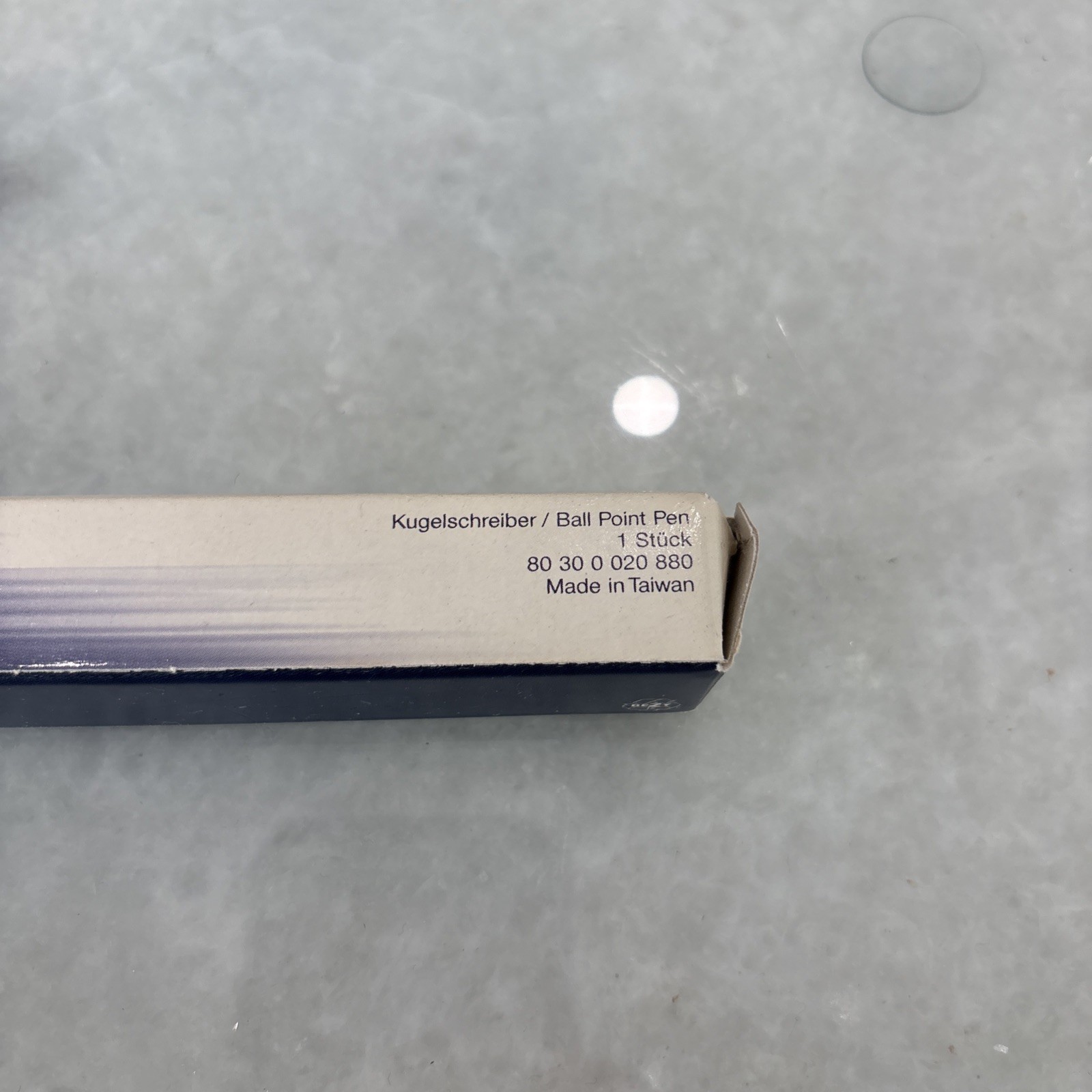 BMW Novelty Wiliams F1 Team Navy blue/Silver Twisted Ballpoint Pen wz/Box Rare