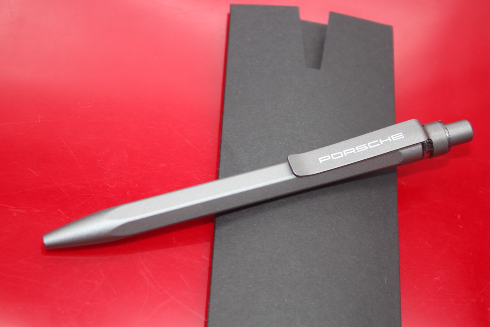 Porsche Ballpoint Pen » Stone » swiss made new sculptural Prodir Pen 911