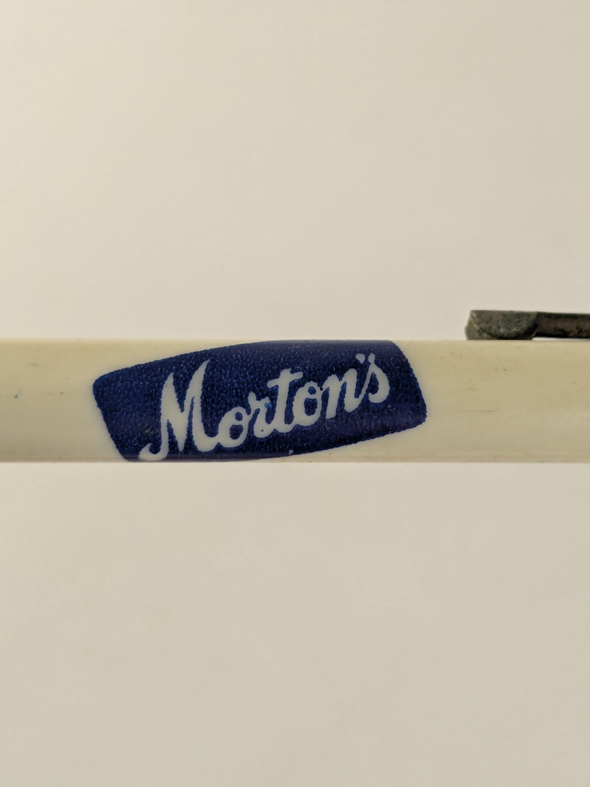 1950-60s – Morton’s Potato Chips Ad Crayon Pen – B18D
