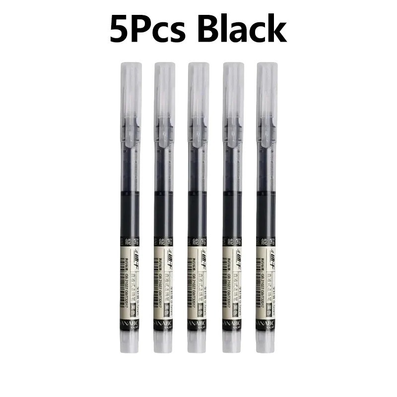 20pcs Gel Ink Pens 0.5mm Black Blue Red Needle Tip School Office