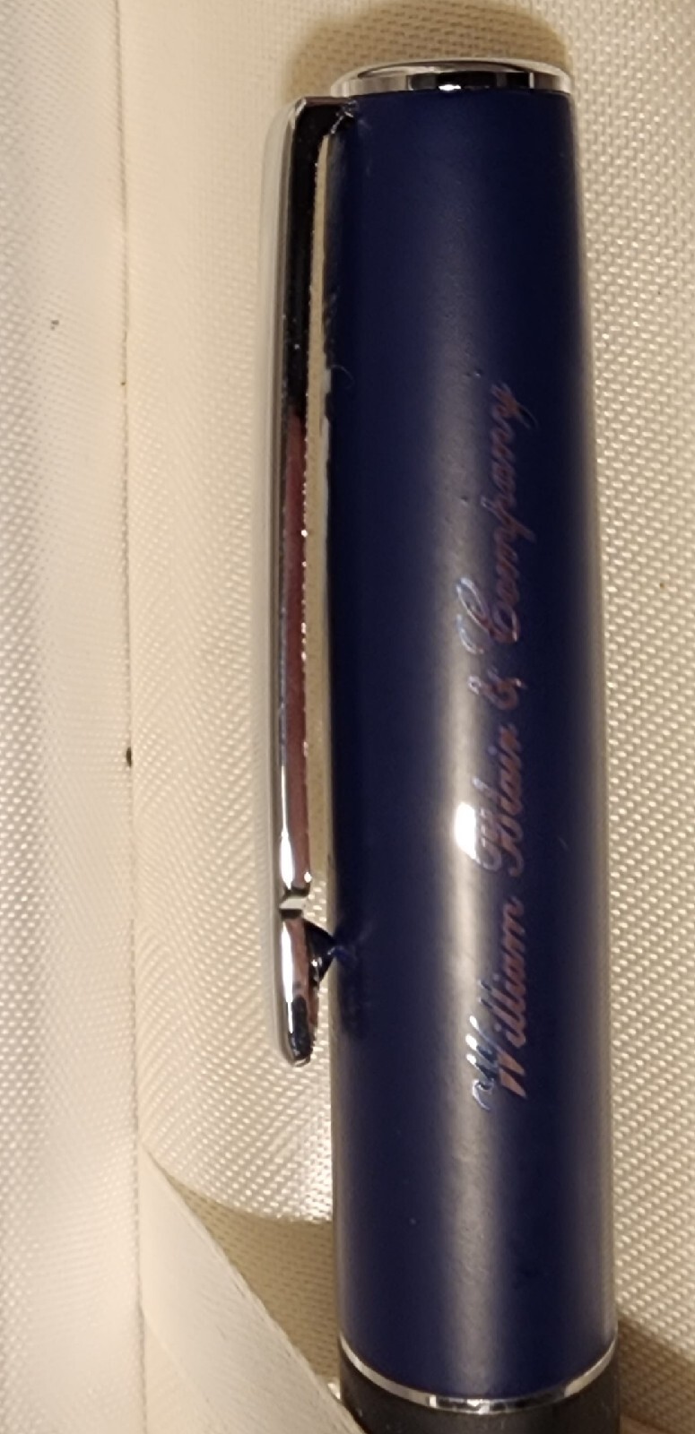William Blair & Company Branded Banking Company Pen Slightly Used Vintage