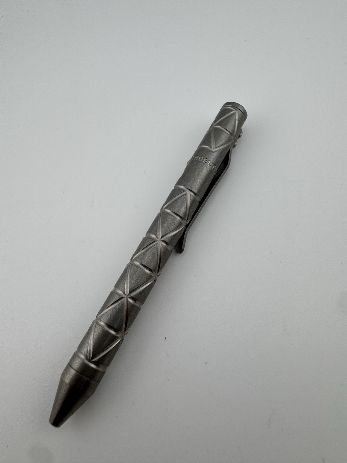 Original Brian Felholter Titanium EDC Addiction Limited Code Orange Gel Pen