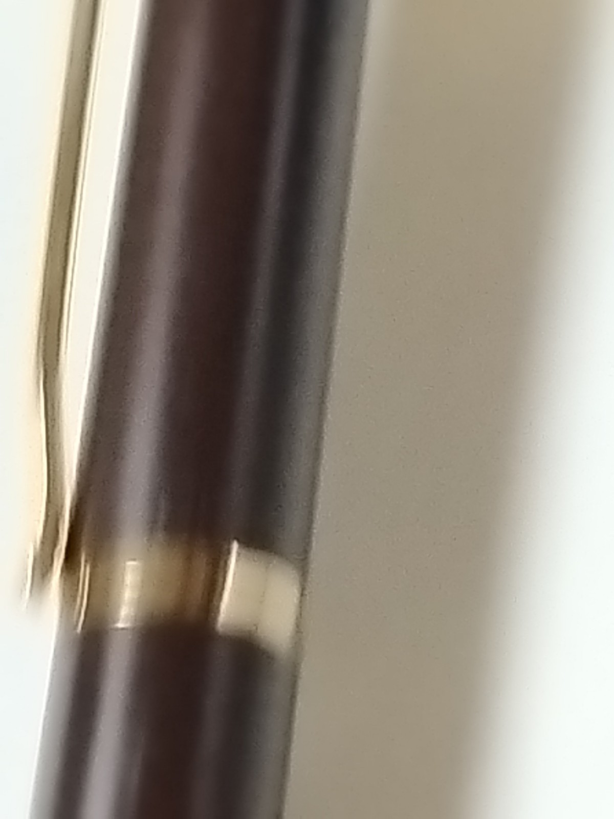VTG Élysée Line 60 Ballpoint Pen Chocolate Brown Gold Trim-Omega Log-Germany #84