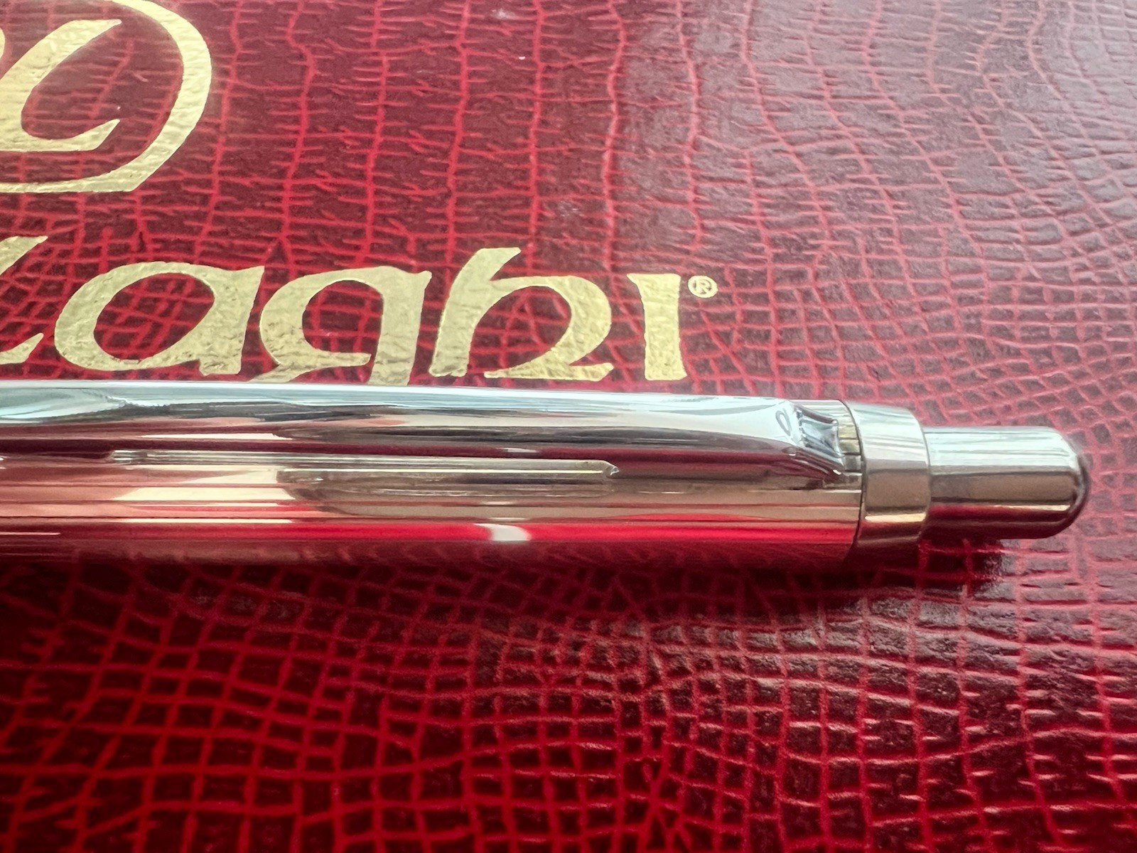 Settelaghi Silver 925 Solid Ballpoint Pen Personal Window 4