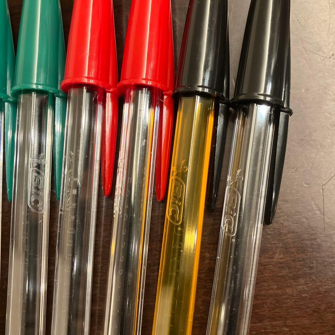 BIC Ballpoint Pen Set, 13 Pcs, Red, Blue, Green, Black #4cf36e