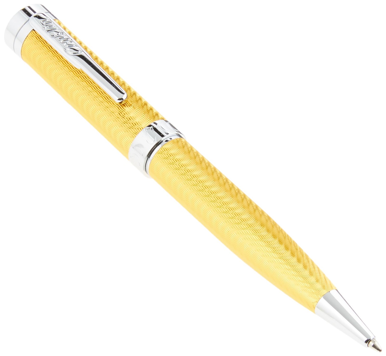 Conklin Herringbone Signature Ballpoint Pen – Trim Striking Engraved