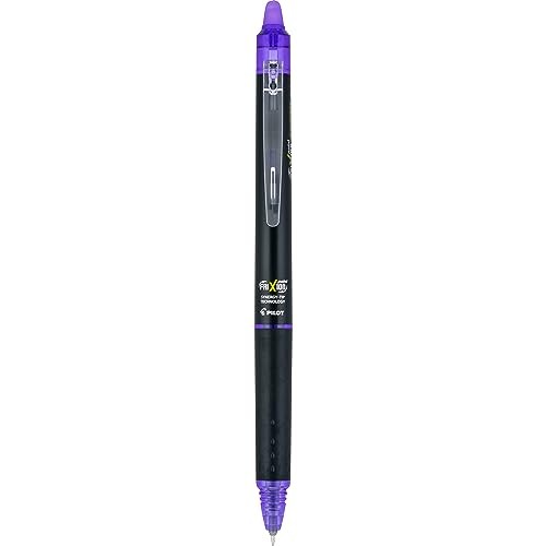 Pens, FriXion Synergy Clicker Erasable, Refillable, Retractable Gel 0 Purple