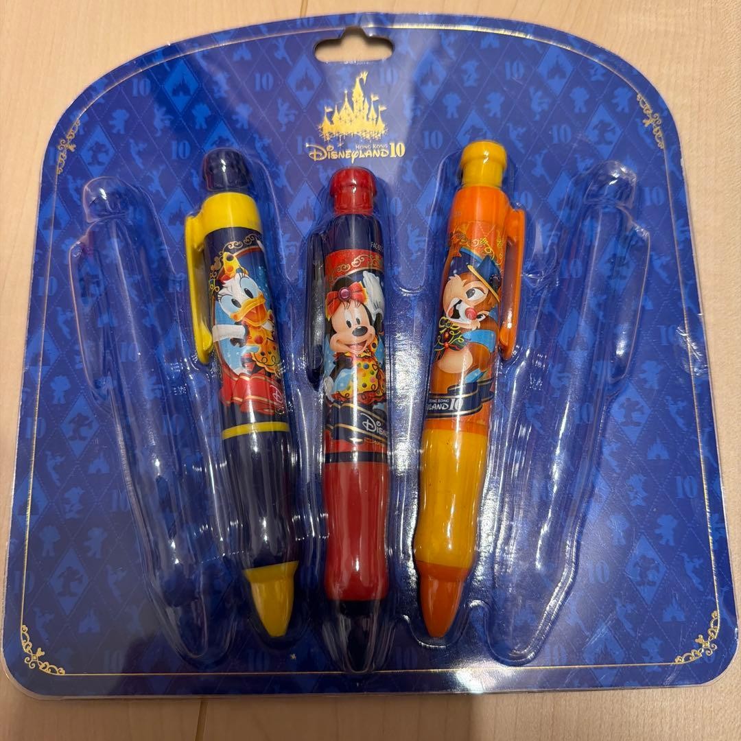 Hong Kong Disney 10th Anniversary Ballpoint Pen #57672a