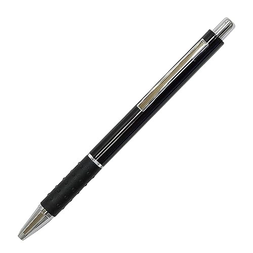 Japanese-made textured cowhide leather pen tray (blue) with metal and pitch grip