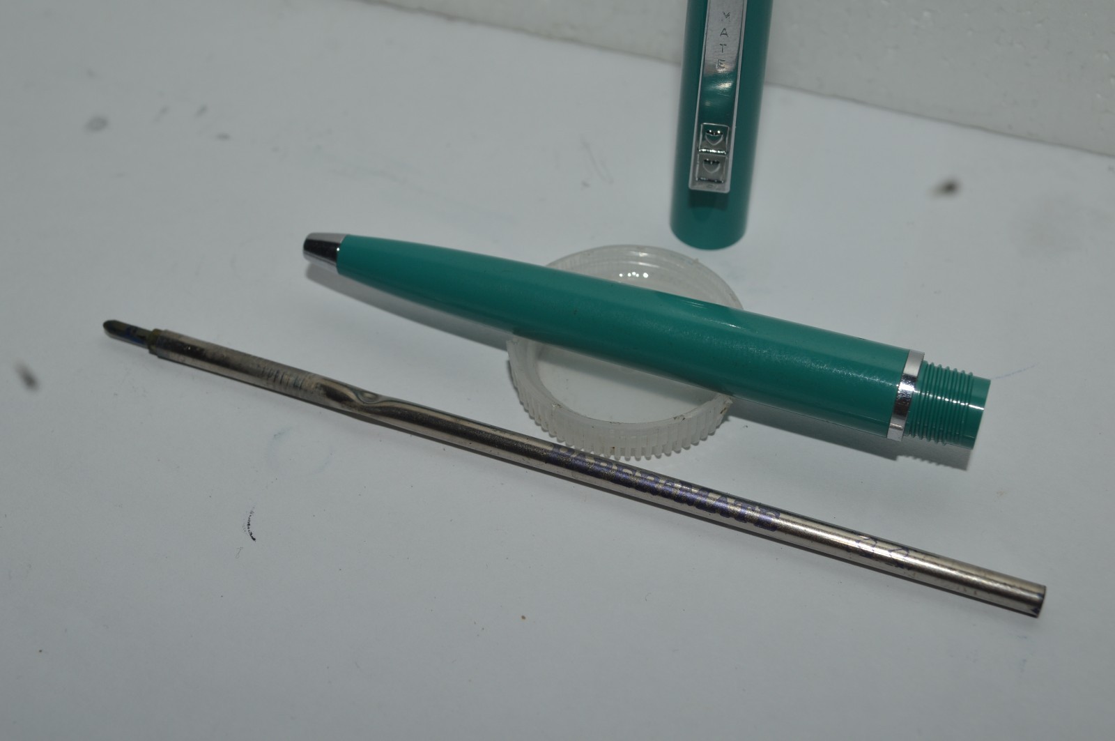 Paper Mate #355 MALIBU Ballpoint Pen Green Color Made In USA Circa 1980’s