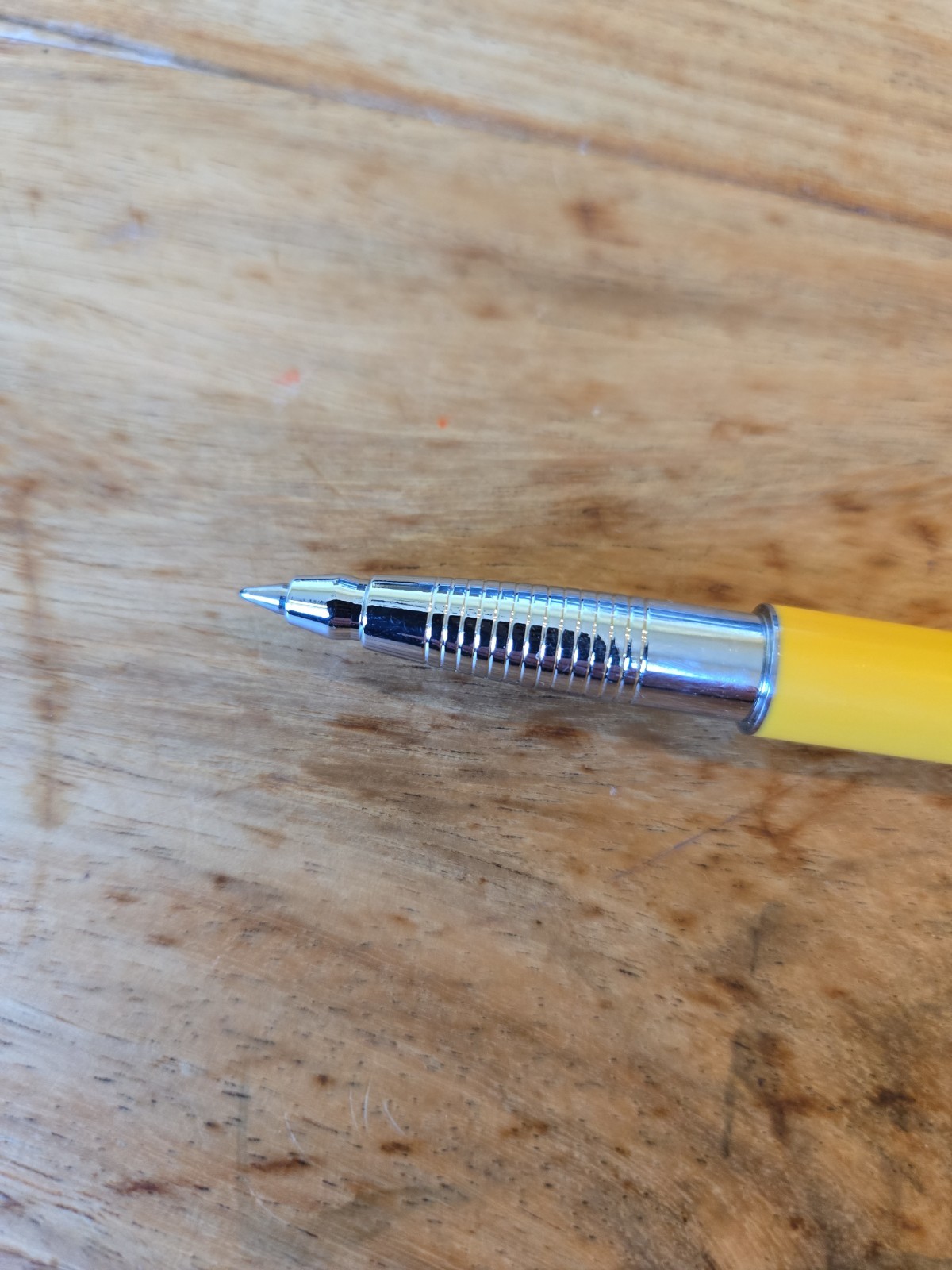Vintage Unique Rare Pilot Execu Gel Rollerball Yellow Pen Black Ink Execugel